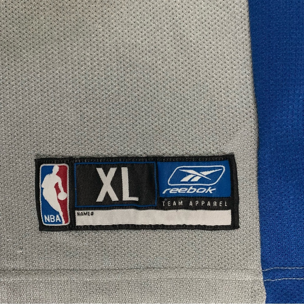 SOLD Reebok Tracy McGrady Orlando Magic #1 Silver Alternate Jersey Men’s XL - Picture 5 of 9